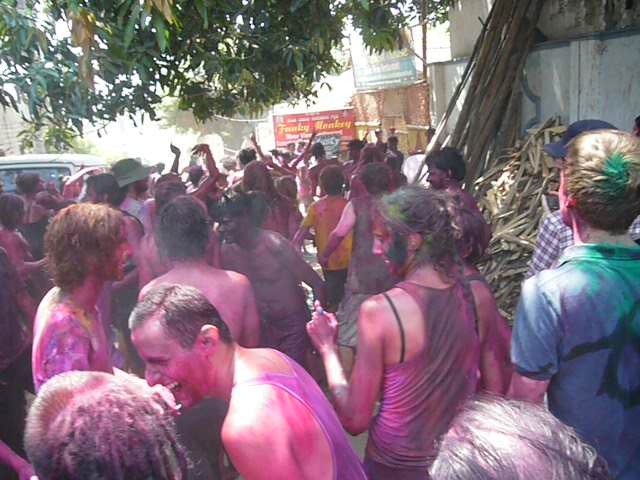 India 2010 - Hampi - Virupapur Gaddi - Holi Festival